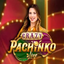 Crazy Pachinko logo by Evolution at Betmatch Casino