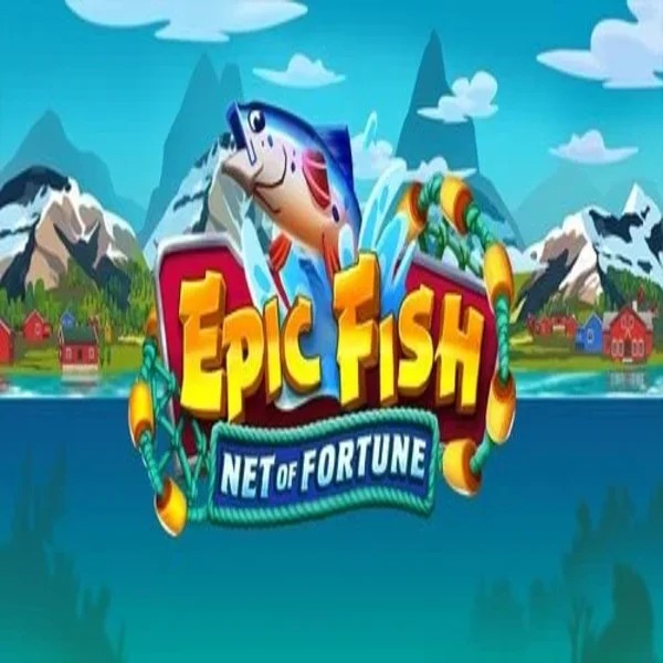 Slots logo of Epic Fish Net of Fortune from Quickspin at Betmatch Casino