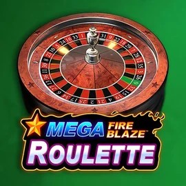 Mega Fire Blaze Roulette slot logo by Playtech at Betmatch Casino