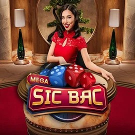 Mega Sic Bac game by Pragmatic Play – logo hosted on Betmatch Casino