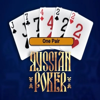 Russian Poker slot visual from OneTouch Games available on betmatchcasino.org