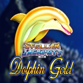 Dolphin Gold with Stellar Jackpots casino game by Lightning Box Game – featured logo at Betmatch Casino