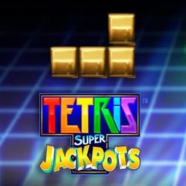 Tetris Super Jackpots online game logo by WMS on betmatchcasino.org